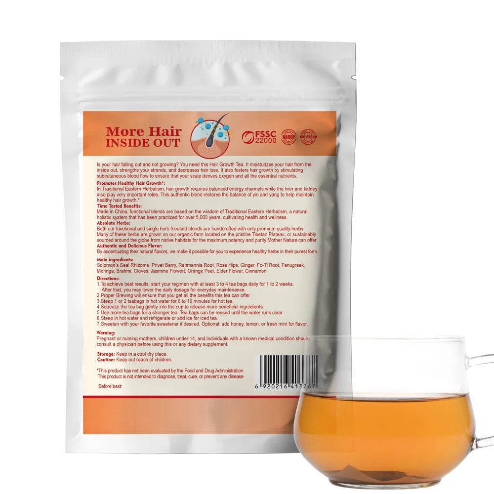 Hair Growth Tea | Herbal Tea for Hair Growth, Healthy Follicles, and Alopecia Treatment - Image 8