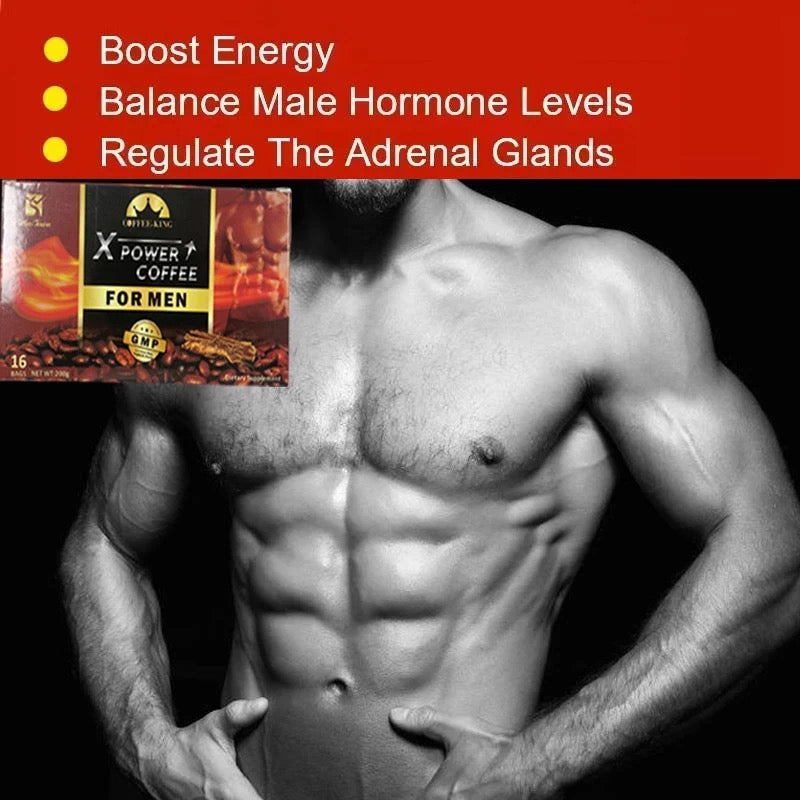 WinsTown XPower Coffee for Men with Tongkat Ali | Instant Coffee for Sexual Enhancement, Weak Erection, and Premature Ejaculation - Image 3