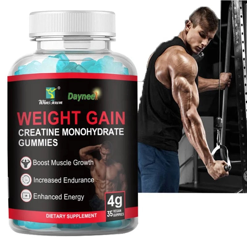 Weight Gain Creatine Monohydrate Gummies (35 gummies) | Dietary Supplement for Muscle, Energy, and Endurance - Image 8