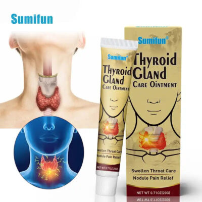 Sumifun Thyroid Gland Care Ointment | Topical Ointment for Goiter, Swollen Throat, and Nodule Pain