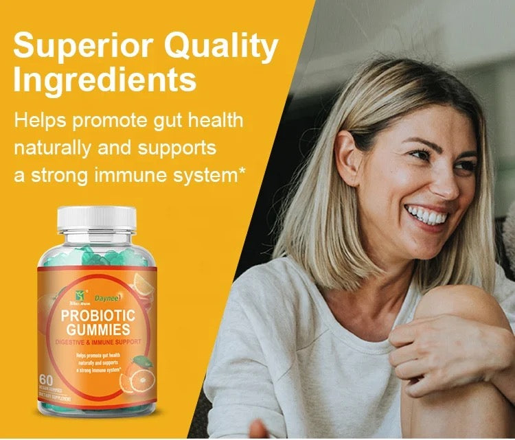 Probiotic Gummies (1 Bullion CFUs) | Dietary Supplement for Gut, Digestive and Immune Health - Image 4