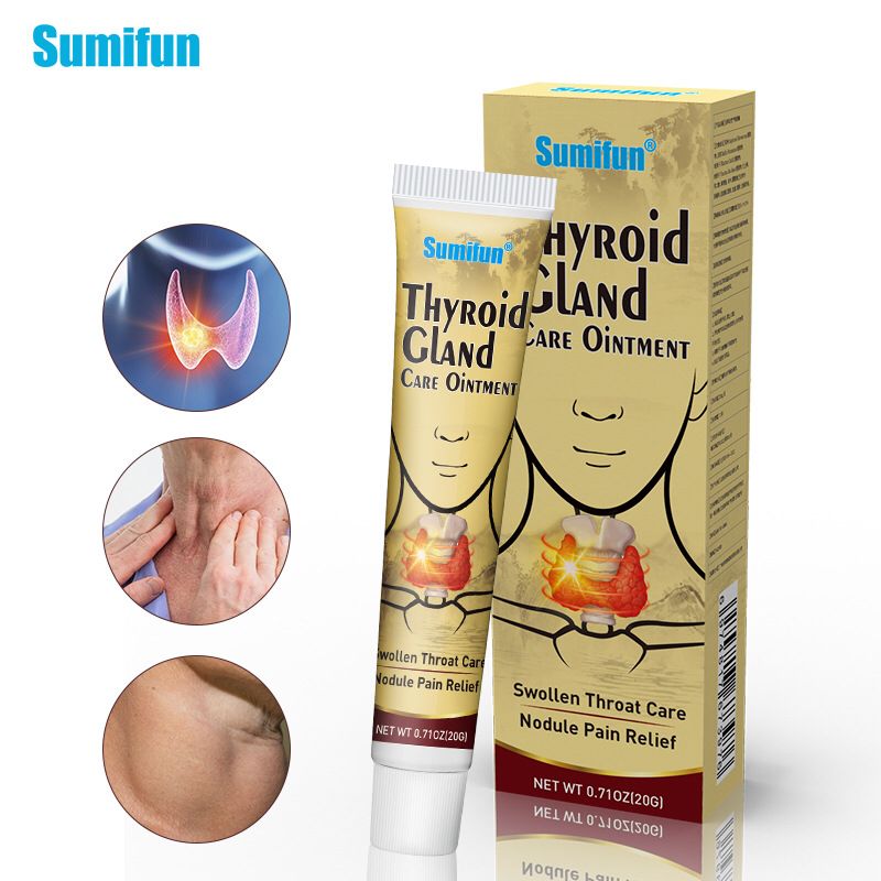 Sumifun Thyroid Gland Care Ointment | Topical Ointment for Goiter, Swollen Throat, and Nodule Pain - Image 4
