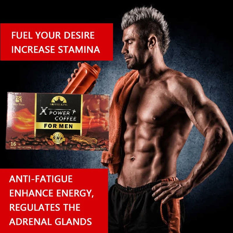 WinsTown XPower Coffee for Men with Tongkat Ali | Instant Coffee for Sexual Enhancement, Weak Erection, and Premature Ejaculation - Image 2