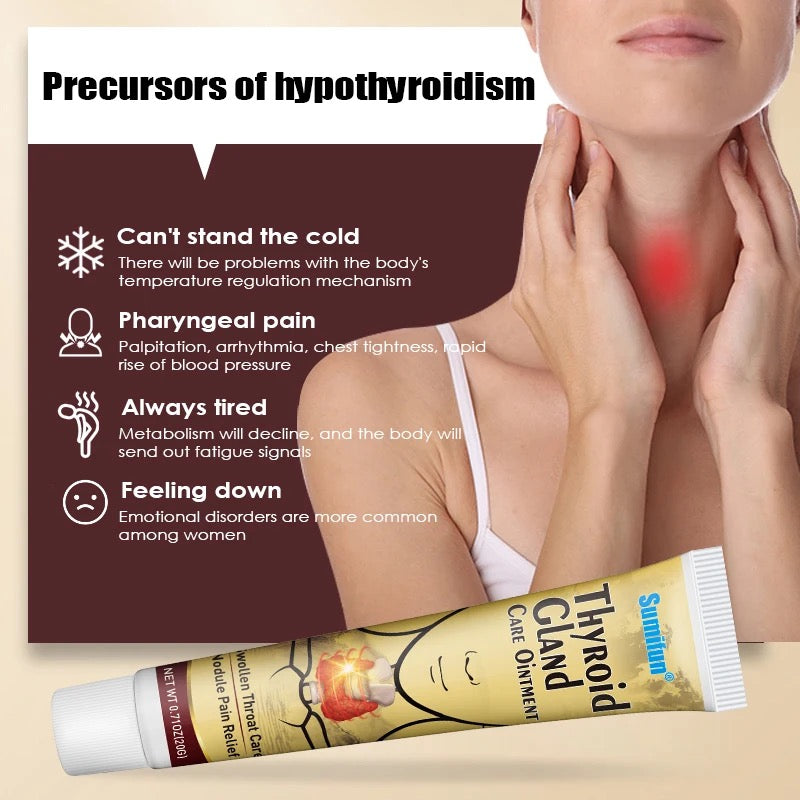 Sumifun Thyroid Gland Care Ointment | Topical Ointment for Goiter, Swollen Throat, and Nodule Pain - Image 3