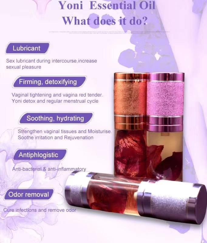Yoni Essential Oil | Gynecological Oil for Vaginal Tightening, Lubricating and Infection - Image 2