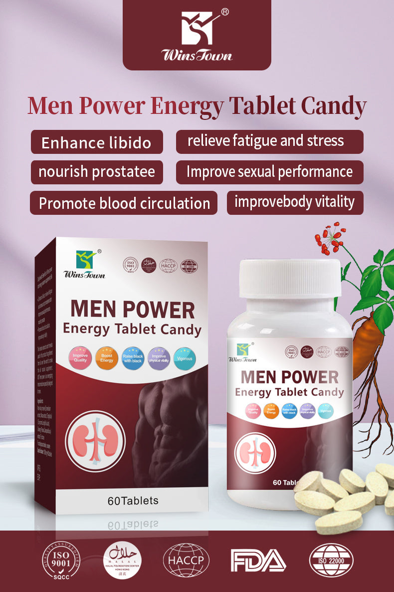 Men Power Energy Tablet with Longjack | Dietary Supplement for Sexual Enhancement, Man Power, and Healthy Prostate - Image 2