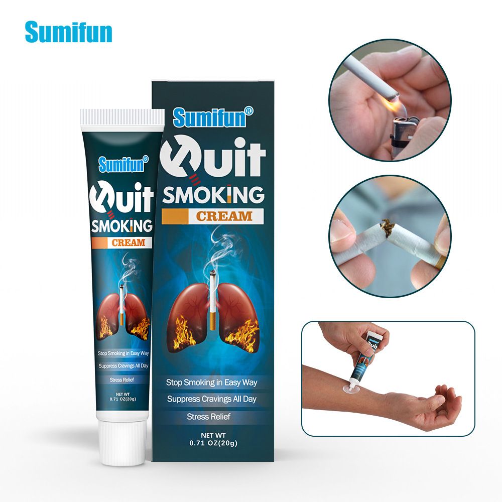 Quit Smoking Cream | Herbal Cream to Suppress Smoking Urge and Relief Stress