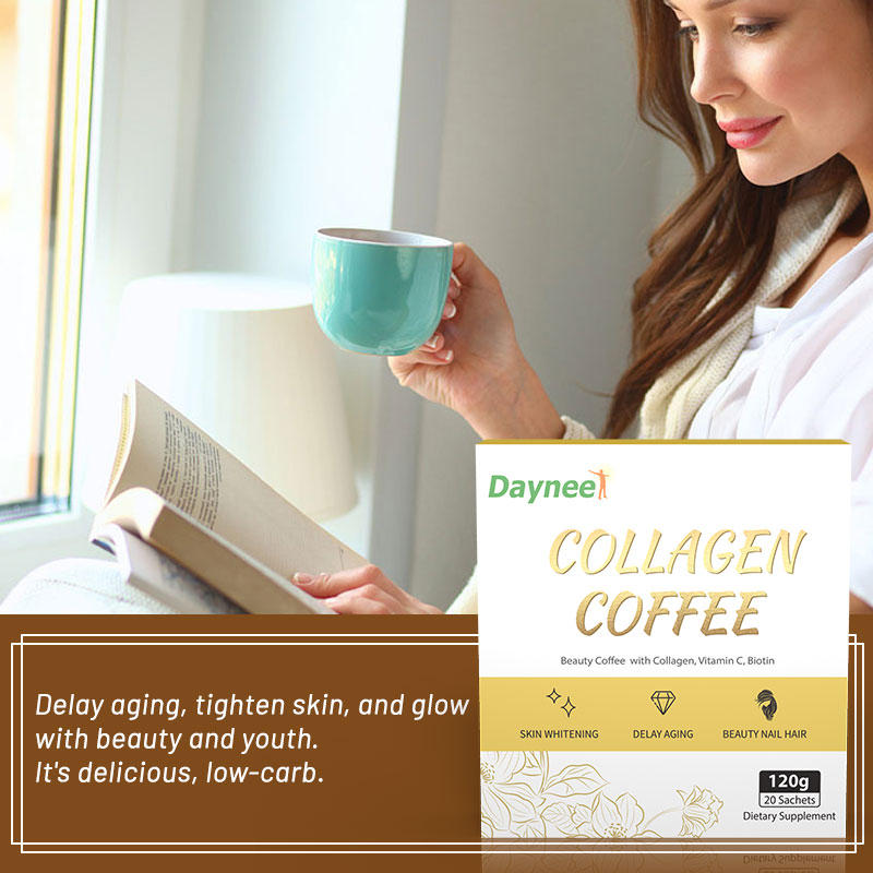 Collagen Coffee with Vitamin C and Biotin | Instant Coffee for Skin Beauty, Anti-Aging, Nails and Hair Care - Image 2