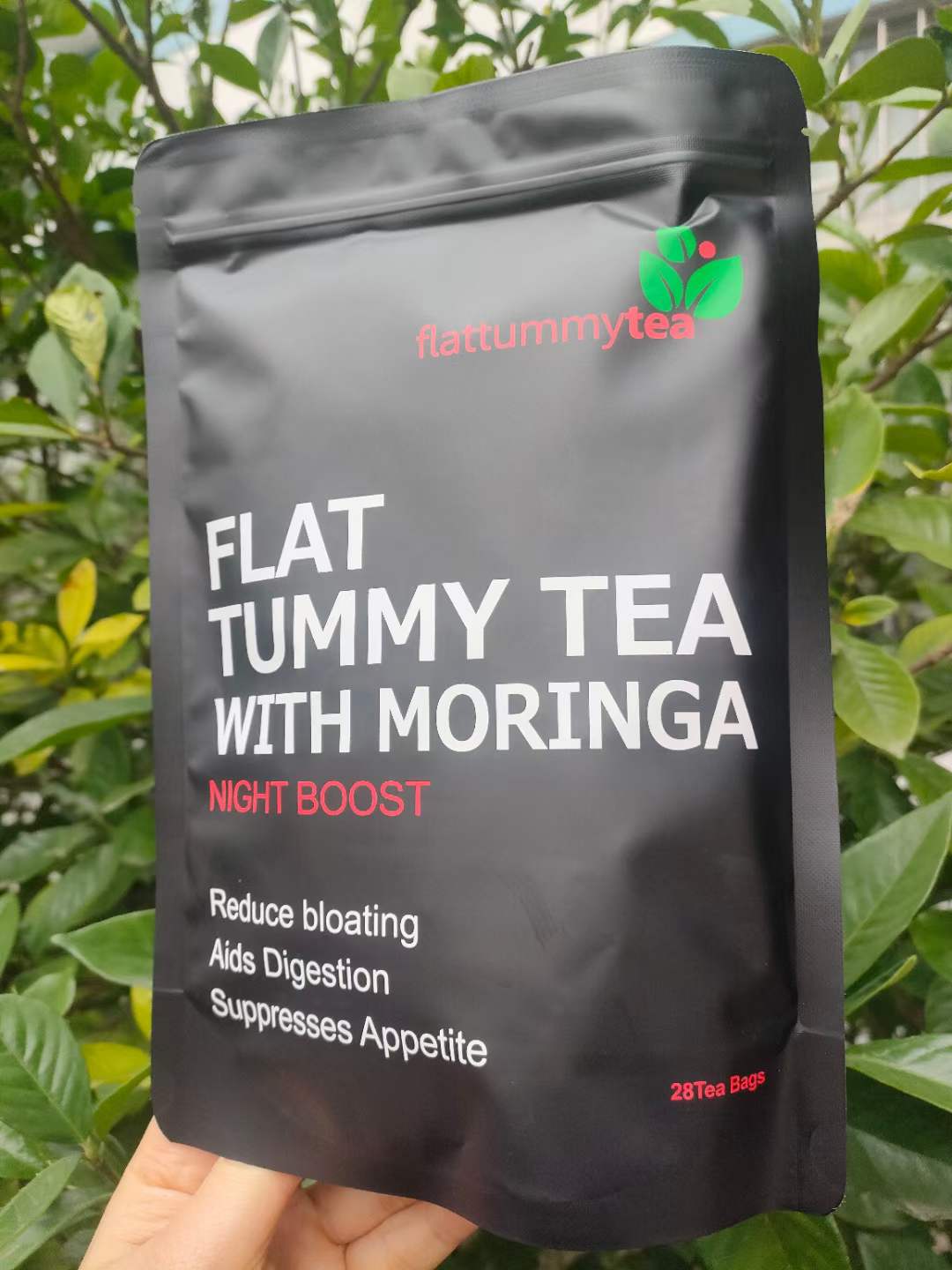Flat Tummy Tea with Moringa (Night Boost) | Herbal Tea for Bloating, Healthy Digestion, Appetite Control, and Detox - Image 6