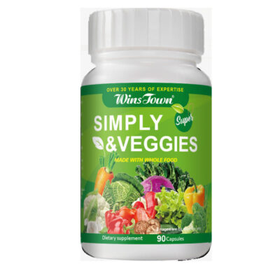 Simply Veggies Superfood Capsules | Daily Greens and Vegetable Nutrition Supplement