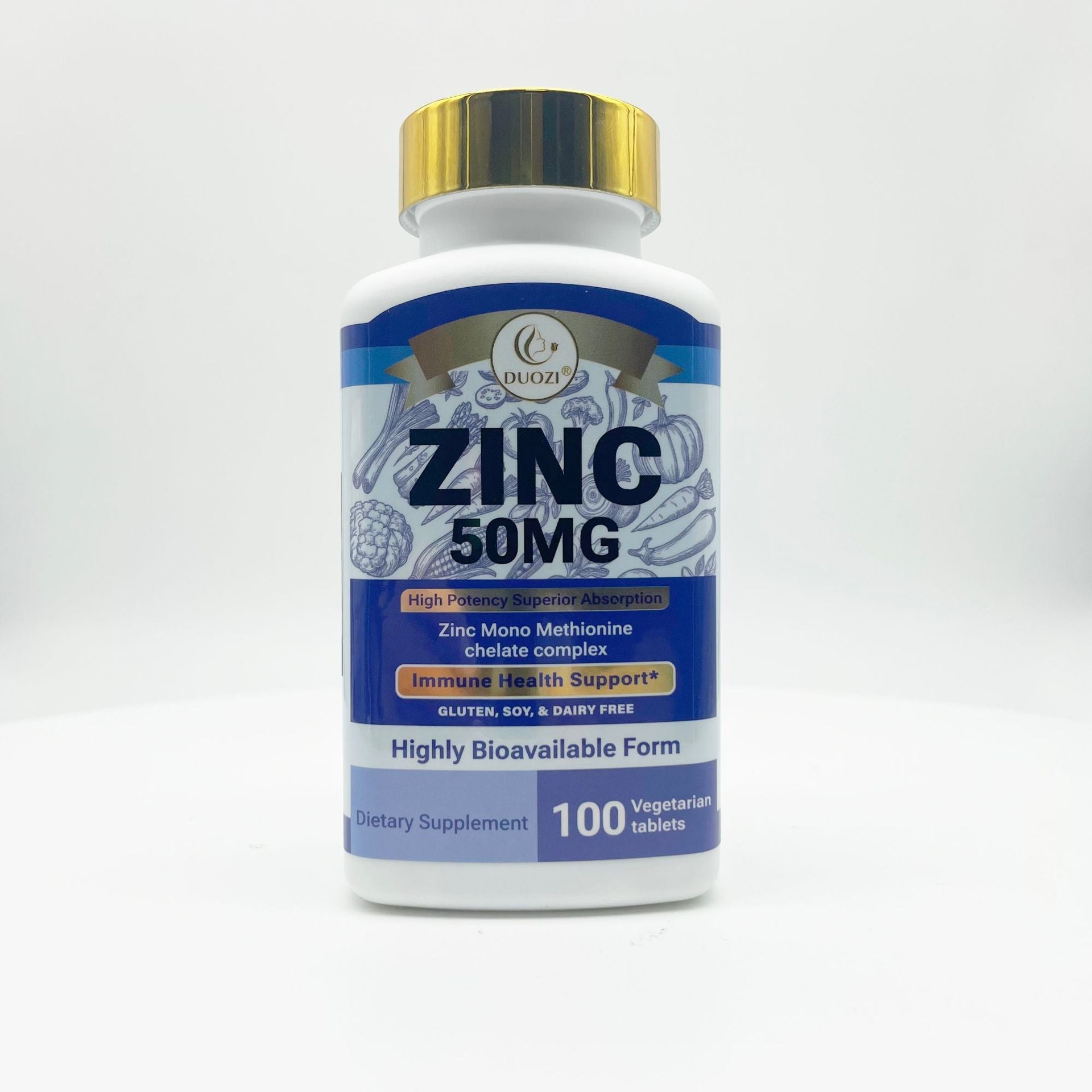 Zinc Tablets (100 tablets, 50mg) | Dietary Supplement for Immune Health, Cell Function, and Wellness Support - Image 6