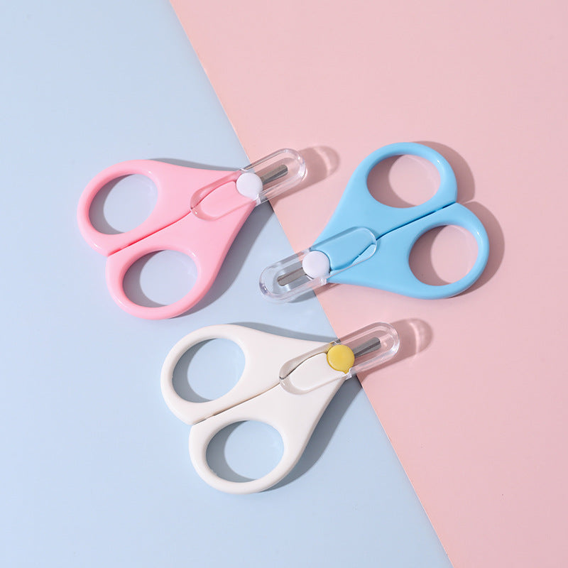 Rounded-Tip Baby Safety Scissors | Nail Trimming Scissors for Babies and Toddlers - Image 5