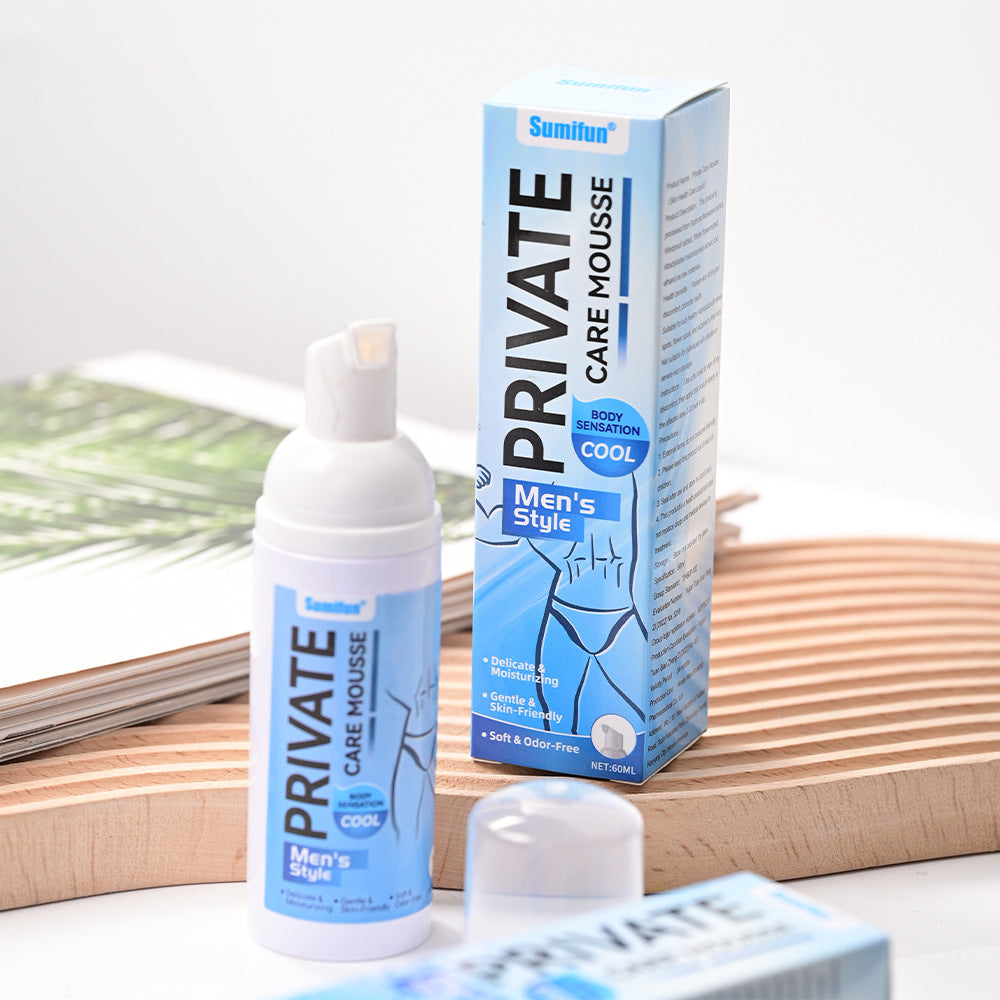Private Care Mousse for Men (60ml) | Antibacterial and Infection Treatment Mousse for Men - Image 14