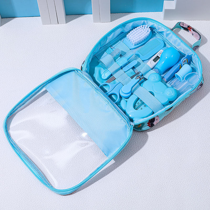 13-Piece Baby Grooming and Care Kit with Travel Pouch | Ultimate Baby Care Starter Kit for Newborns and Toddlers - Image 8