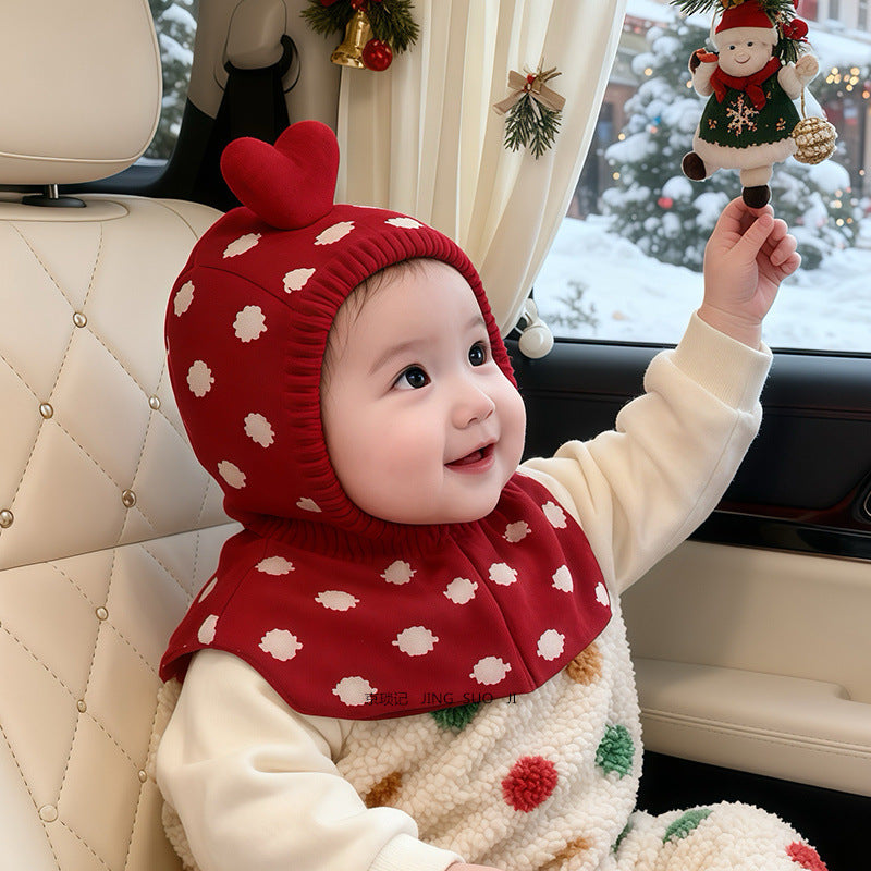 Cute Baby Christmas Troop Hat (8 months - 4 years old, 46-52cm head circumference) | Adorable Head Warmer for Baby Girls - Image 13
