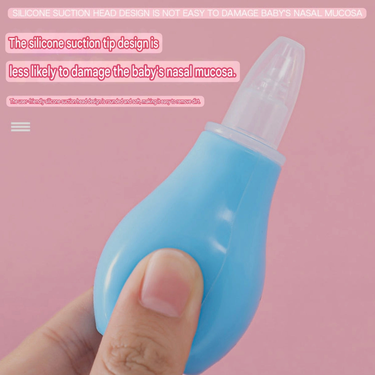 10-Piece Baby Care and Grooming Kit with Hair Brush, Comb, Nasal Aspirator, Digital Thermometer, Nail Scissors, Nail Clipper, Medicine Dropper, Nail File, Nose Tweezer, and Nail Clipper Cover - Image 10