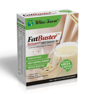 FatBuster Ultimate Diet Shake (Vanilla Flavour) | Meal Replacement and Weight Loss Shake