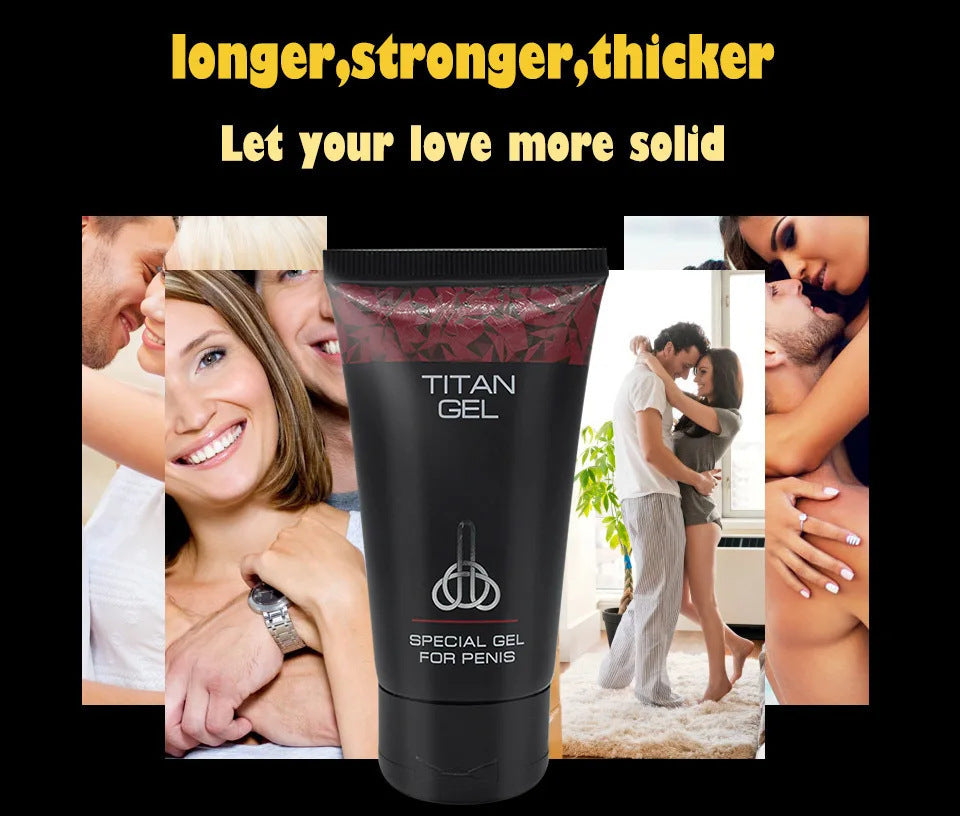 TITAN GEL - Special Gel for Penis (50ml) | Intimate Gel for Penis Enlargement, Longer Sex, and Sexual Enhancement - Image 3