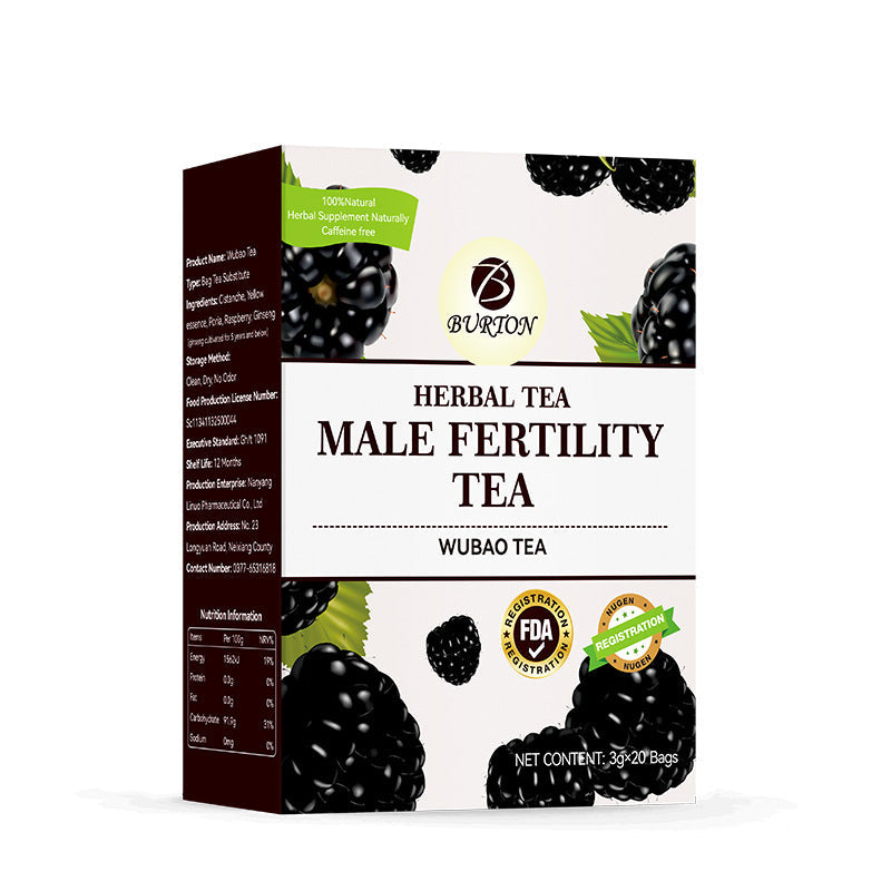 BURION Male Fertility Tea | Herbal Tea for Sperm, Kidney and Reproductive Health