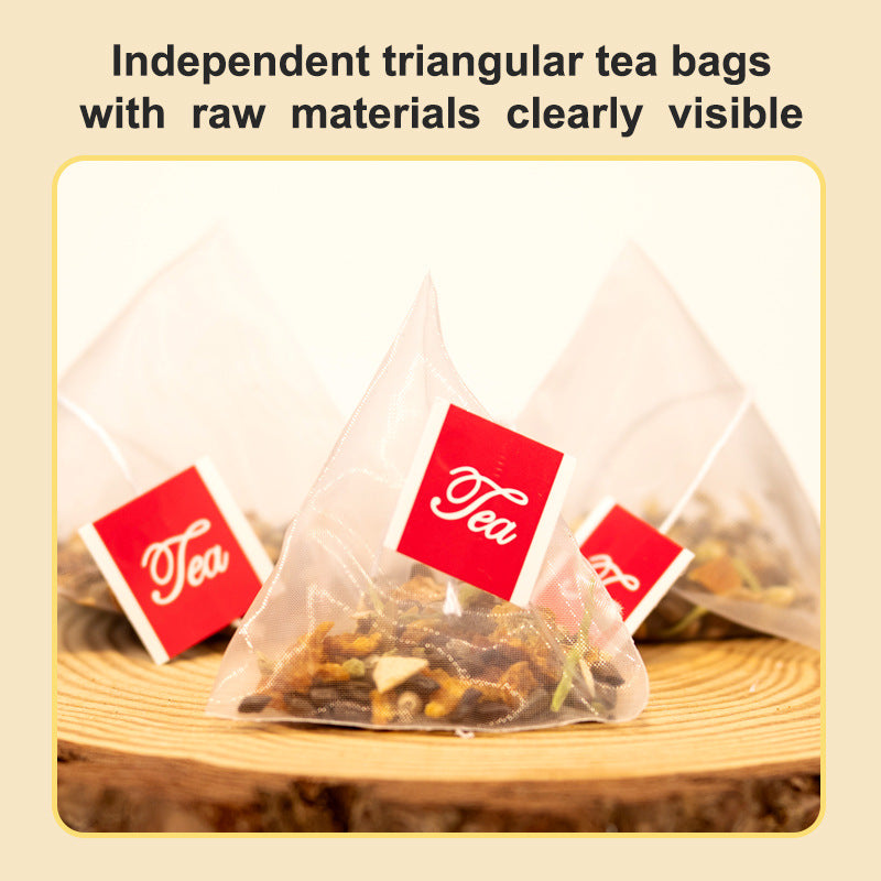 NAVETA Constipation Tea with Pu'er, Hemp Seed, Cassia Seed, and Huaihua (20 packs) | Herbal Tea for Defecation, Bowel Movement, and Digestive Health - Image 6