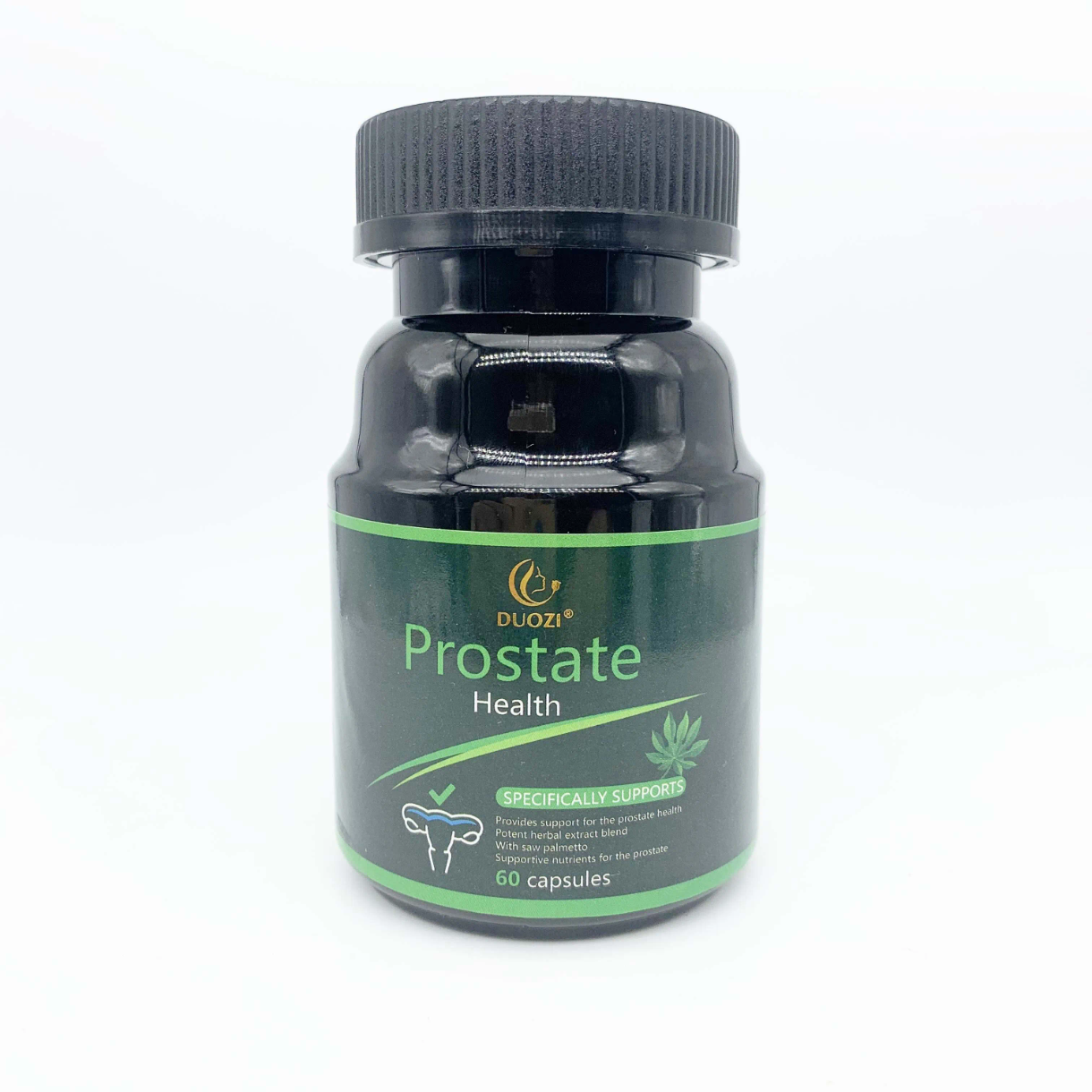 DUOZI Prostate Health Capsule with Saw Palmetto, Stinging Nettle, and Mushrooms (2100mg)