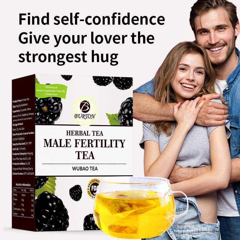 BURION Male Fertility Tea | Herbal Tea for Sperm, Kidney and Reproductive Health - Image 3