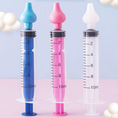 Syringe-Type Baby Nasal Aspirator and Rinse Tool | Manual Baby Nasal Irrigator