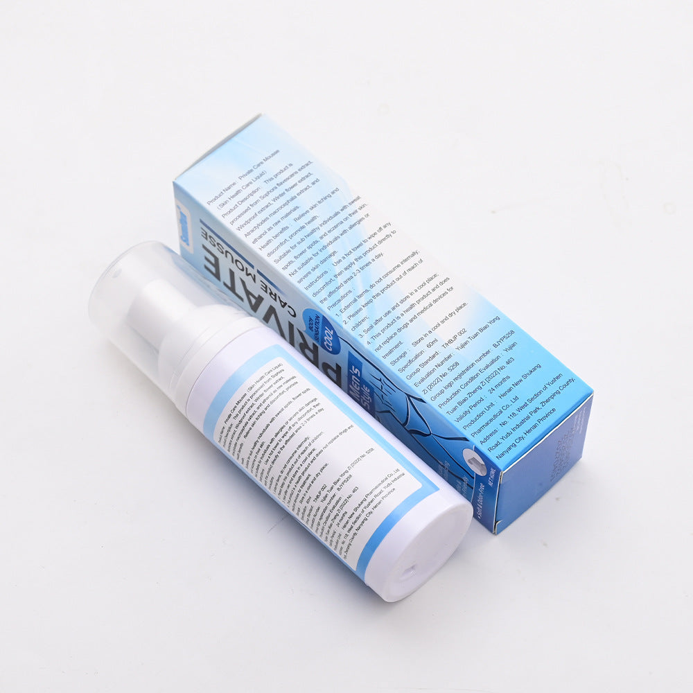 Private Care Mousse for Men (60ml) | Antibacterial and Infection Treatment Mousse for Men - Image 15
