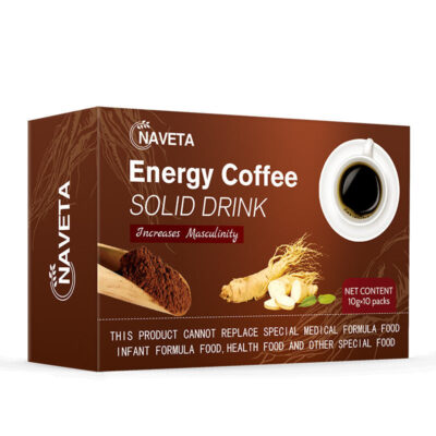 Energy Coffee Solid Drink (10g×10 sachets) | Natural Energy Coffee for Men