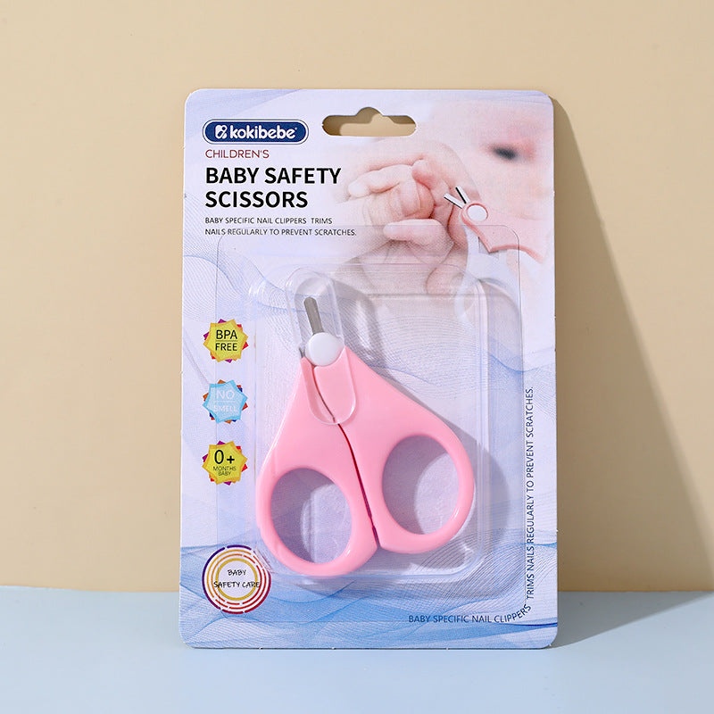 Rounded-Tip Baby Safety Scissors | Nail Trimming Scissors for Babies and Toddlers - Image 4