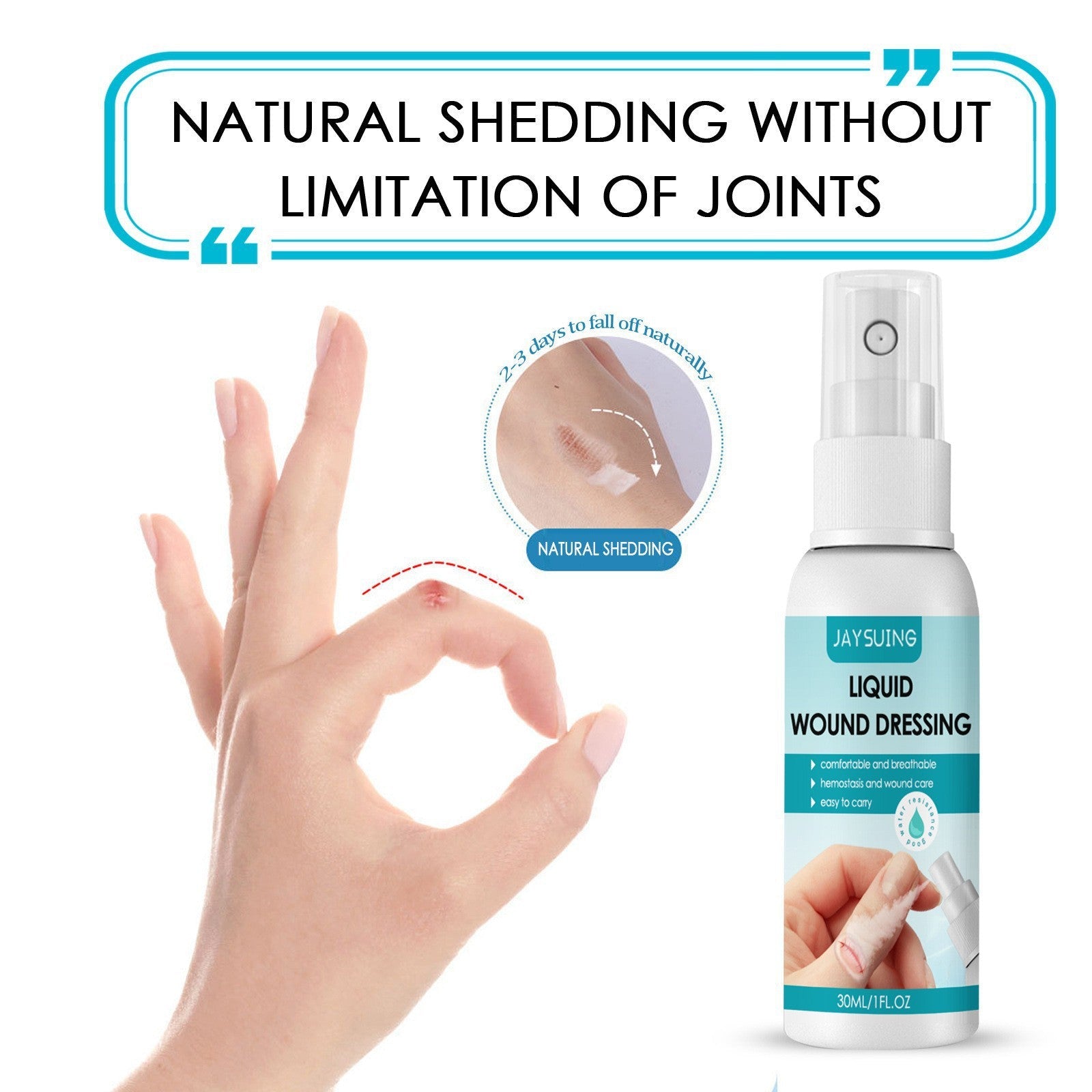 Liquid Wound Dressing | Liquid First Aid for Cuts and Wounds - Image 6