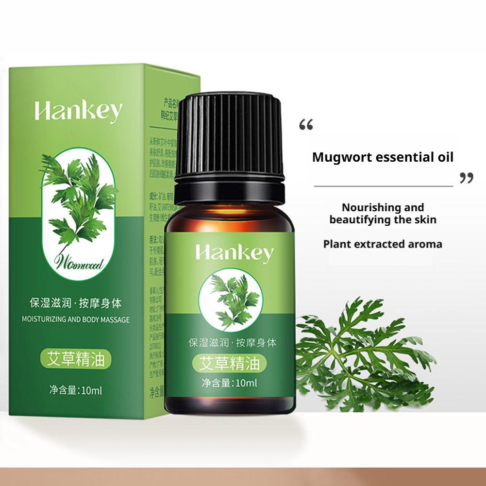 HANKEY Mugwort Essential Oil for Massage and Aromatherapy (10ml) | Relaxing and Moisturizing Essential Oil - Image 6