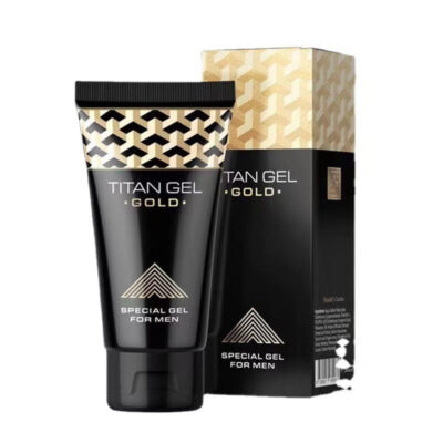 TITAN GEL GOLD - Special Gel for Men (50ml) | Intimate Gel Lubricant for Penis Enlargement, Longer Sex, and Sexual Enhancement