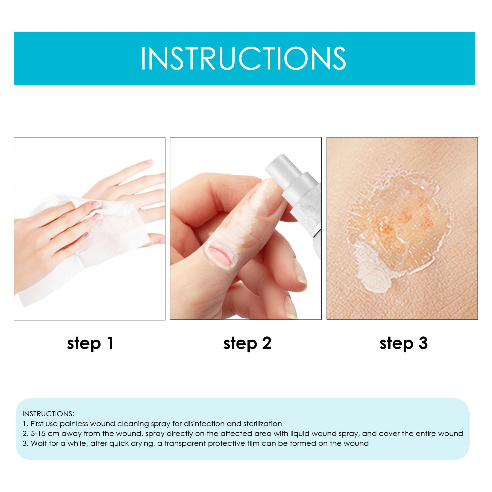 Liquid Wound Dressing | Liquid First Aid for Cuts and Wounds - Image 12