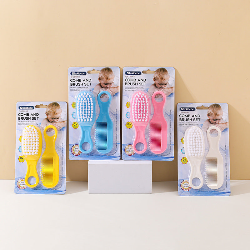 Newborn Baby Hair Comb and Brush Set | Premium Baby Hair Care Kit - Image 8