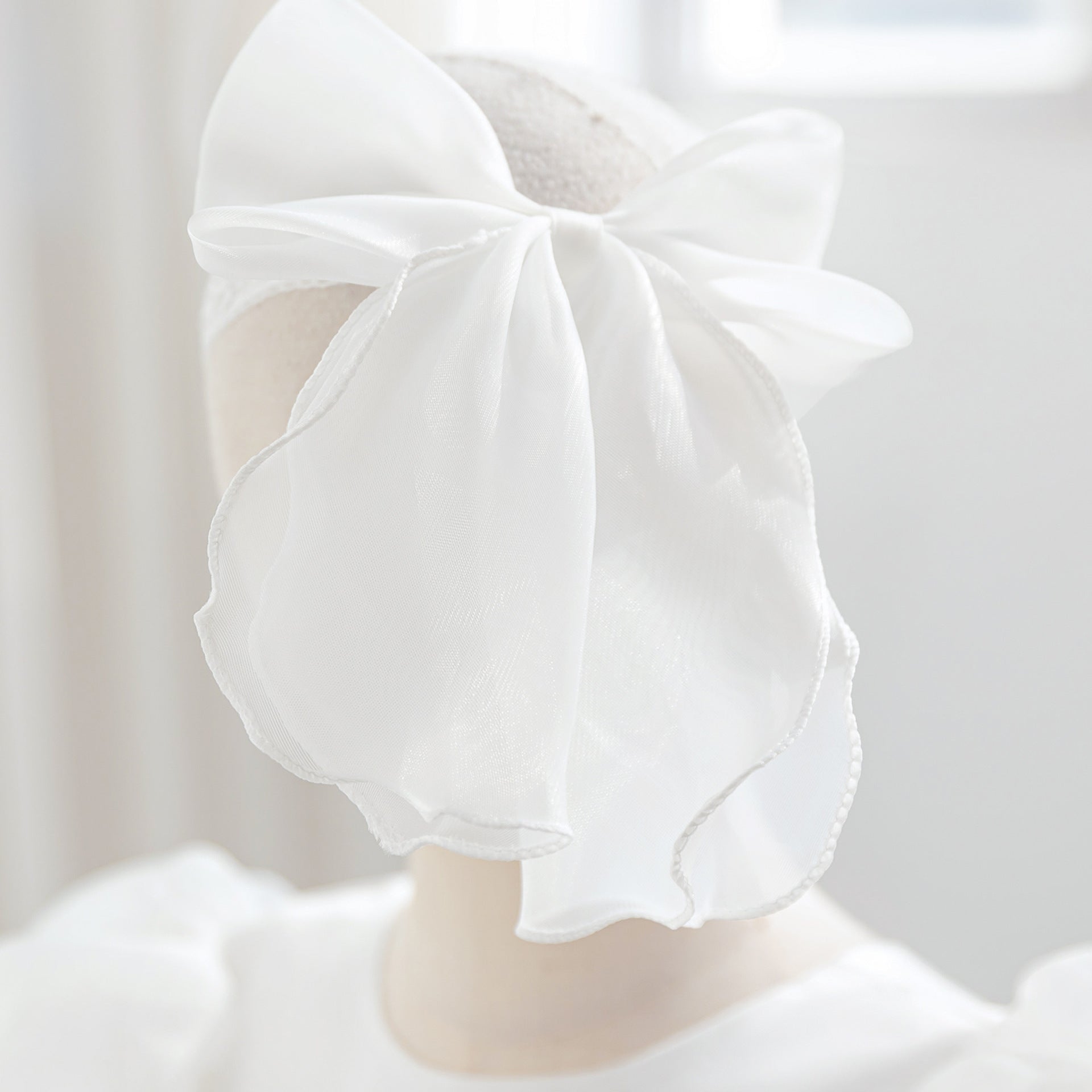 Luxury Puff-Sleeve Princess Dress with Matching Headband (6-12 months) | Elegant Layered Occasion Gown for Baby Girls - Image 63