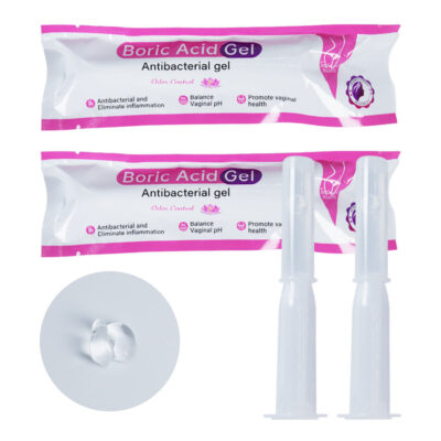 Boric Acid Gel | Antibacterial Gel for Odor, Discharge, Itching, pH Balance, Elasticity, and Vaginal Infections