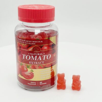 DUOZI Natural Tomato Extract Gummies (30mg) | Dietary Supplement for Heart Health, Prostate Health, and Skin Health