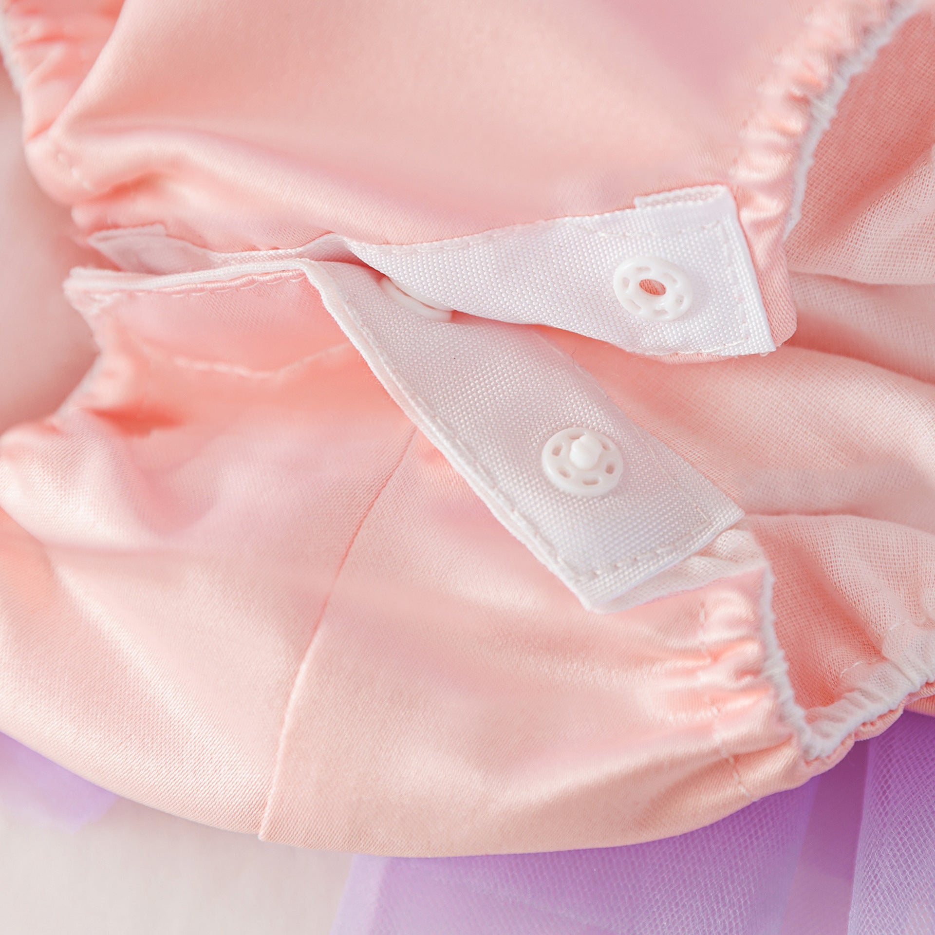 Adorable Baby Girl Romper Dress with Cute Shoulder Bow (1-12 months) | Special Occasion Baby Tutu Romper Dress - Image 16