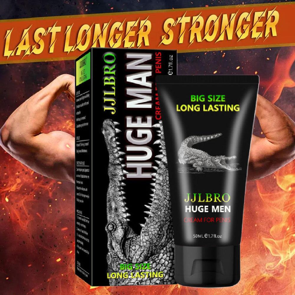 JJLBRO Huge Men Cream for Penis Enlargement (50ml) | Topical Cream for Bigger Penis, Longer Sex, and Sexual Confidence - Image 3