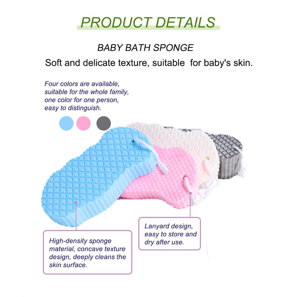 Three-Dimensional Baby Bath Sponge | 3D Exfoliating and Scrubbing Sponge - Image 25