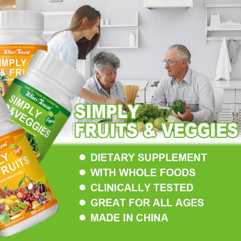 Simply Fruits and Veggies Capsules (2 bottles) - Image 9