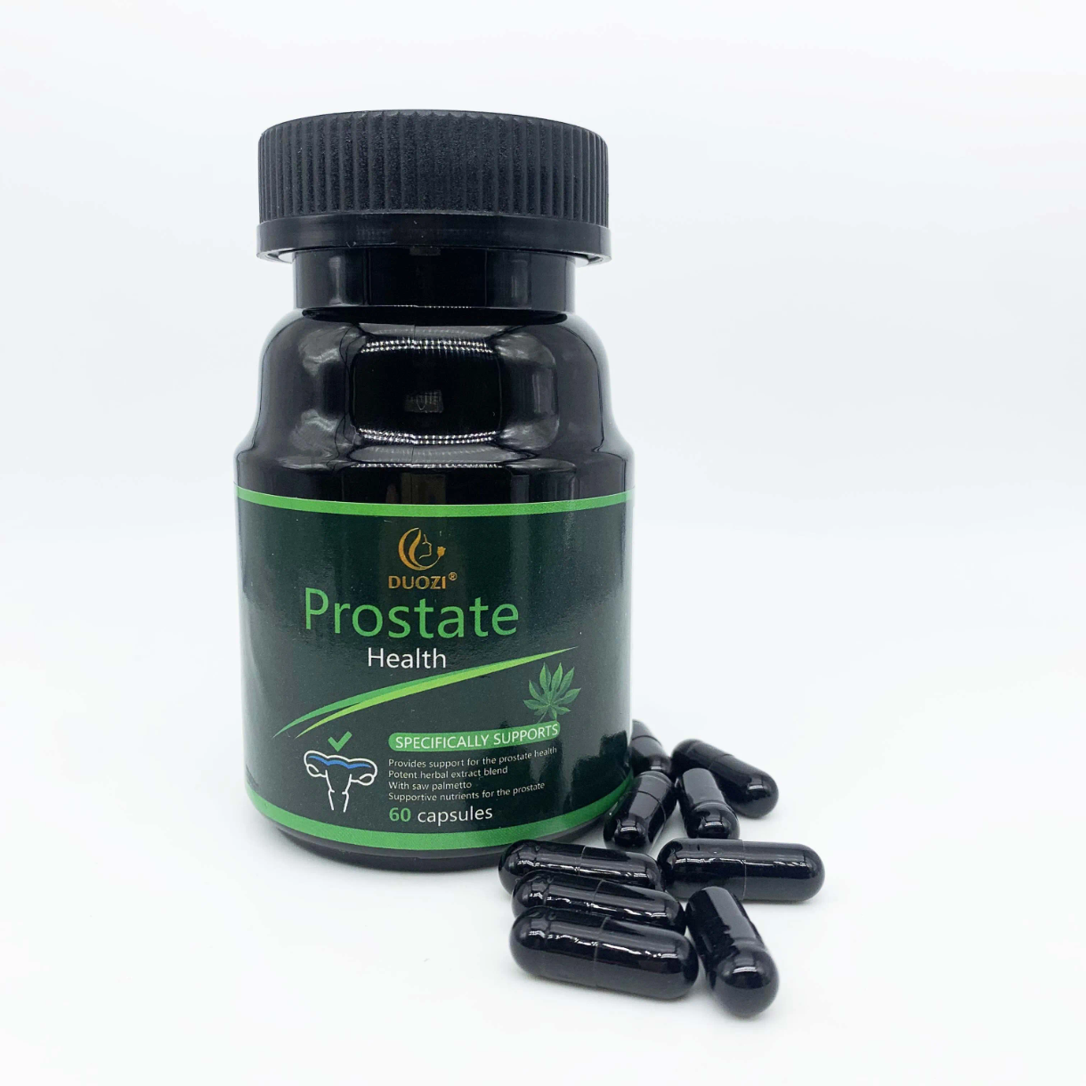 DUOZI Prostate Health Capsule with Saw Palmetto, Stinging Nettle, and Mushrooms (2100mg) - Image 4
