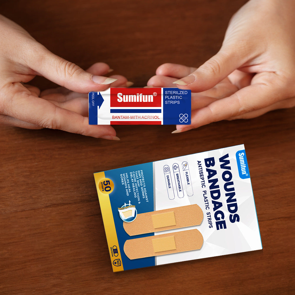 Wounds Bandage (50 strips) | Flexible, Breathable and Durable Antiseptic Plastic Strips - Image 7
