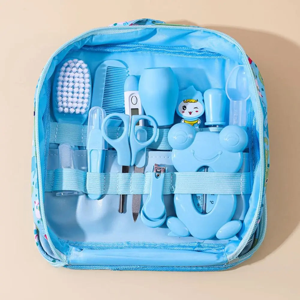 13-Piece Baby Grooming and Care Kit with Travel Pouch | Ultimate Baby Care Starter Kit for Newborns and Toddlers - Image 11