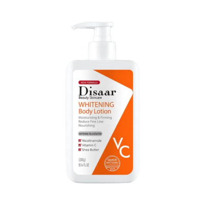 DISAAR Whitening Body Lotion with Nicotinamide, Vitamin C and Collagen (300g size)