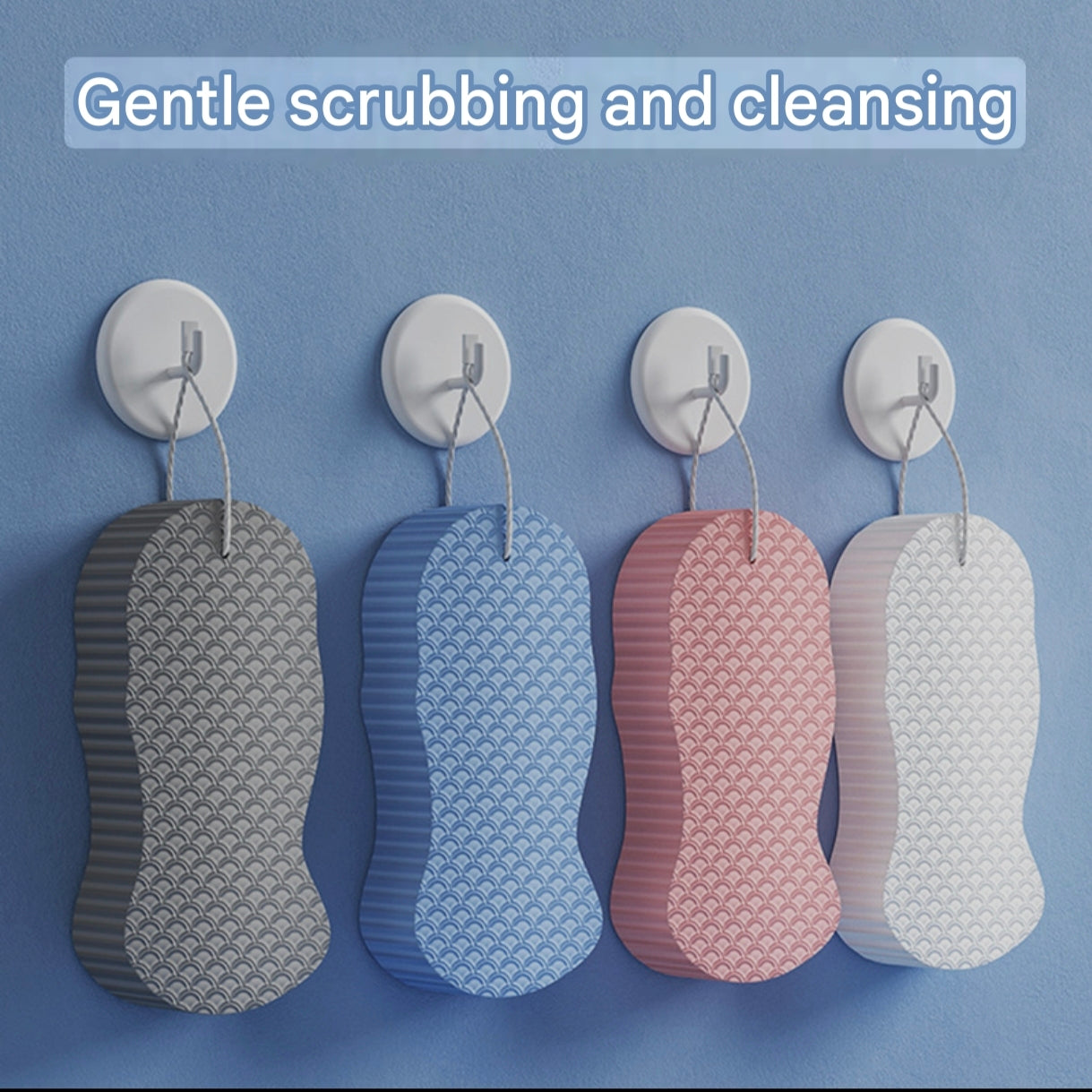 Three-Dimensional Baby Bath Sponge | 3D Exfoliating and Scrubbing Sponge