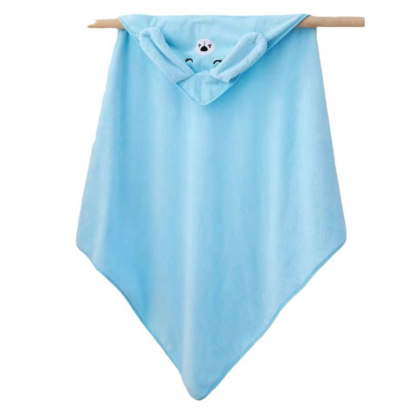 Ultra-Soft and Absorbent Baby Hooded Towel with Cute Animal Design | Baby Wrap Towel with Hood - Image 117
