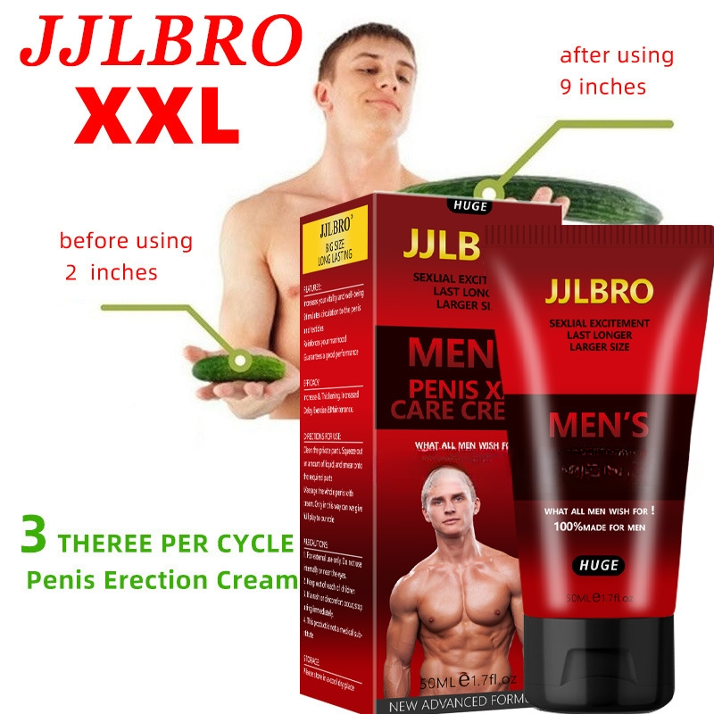 JJLBRO Men's Penis XXL Care Cream (50ml) | Topical Cream for Sexual Excitement, Longer Sex, and Penis Enlargement - Image 5