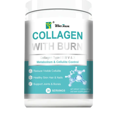 Multi-Collagen with Burn Powder (300 grams, 30 servings)